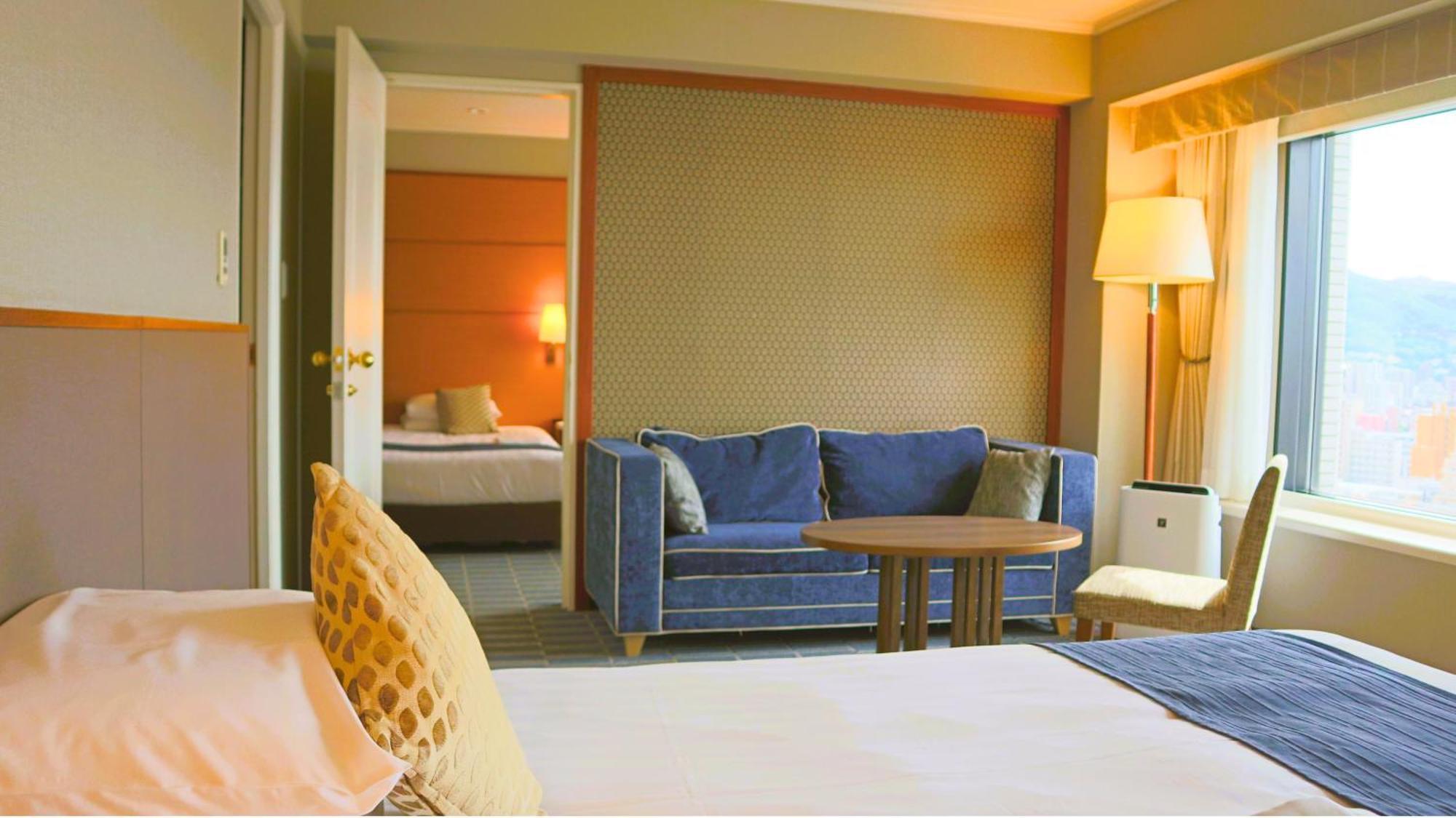 Premier Hotel Nakajima Park Сапоро Екстериор снимка A suite at the hotel
